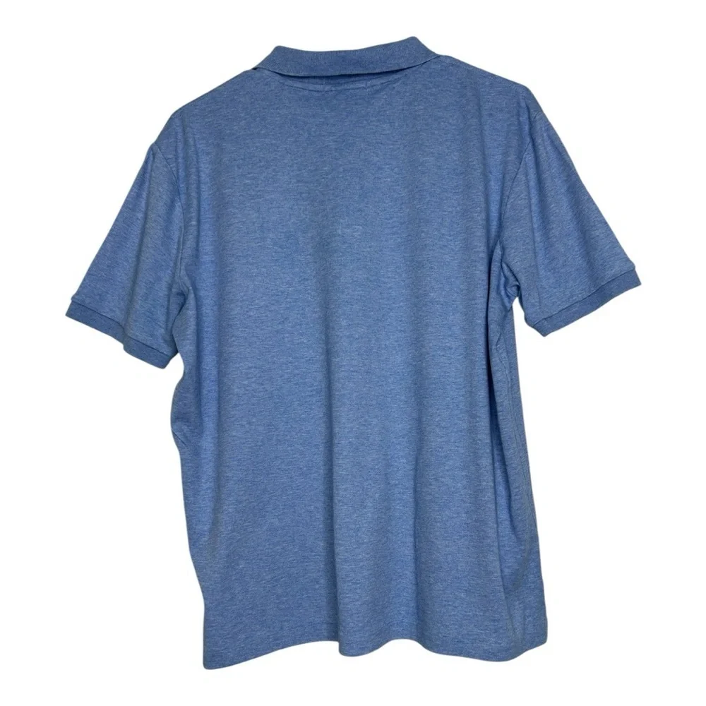 Ralph Lauren Classic Blue Polo Shirt for coastal Beach summer vacation Preppy